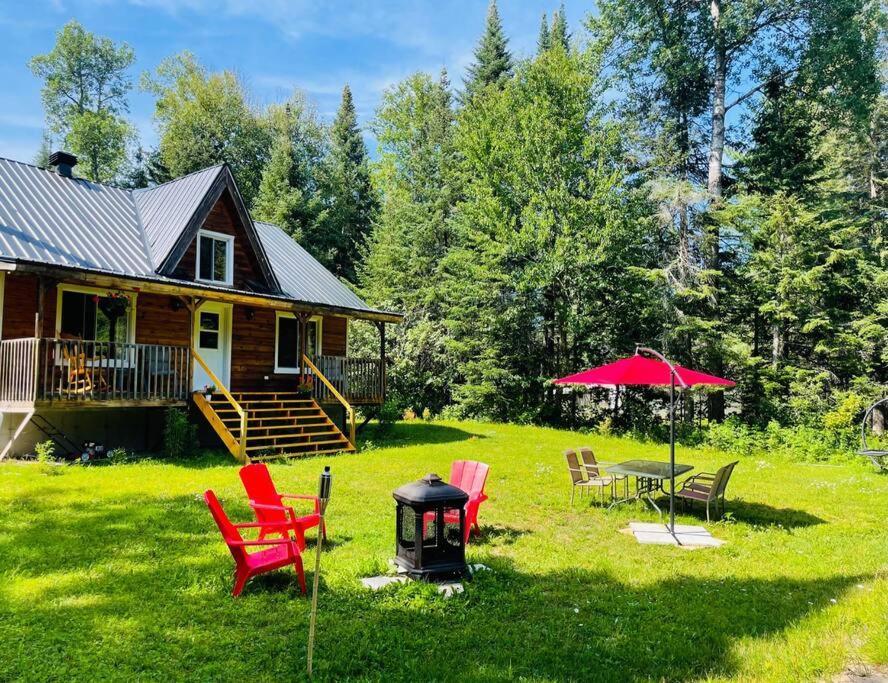 Chalet Riviere - Bord De Riviere - Romantique เซนต์ อเล็กซิส เด มองส์ ภายนอก รูปภาพ