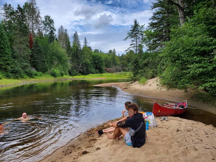 Chalet Riviere - Bord De Riviere - Romantique เซนต์ อเล็กซิส เด มองส์ ภายนอก รูปภาพ