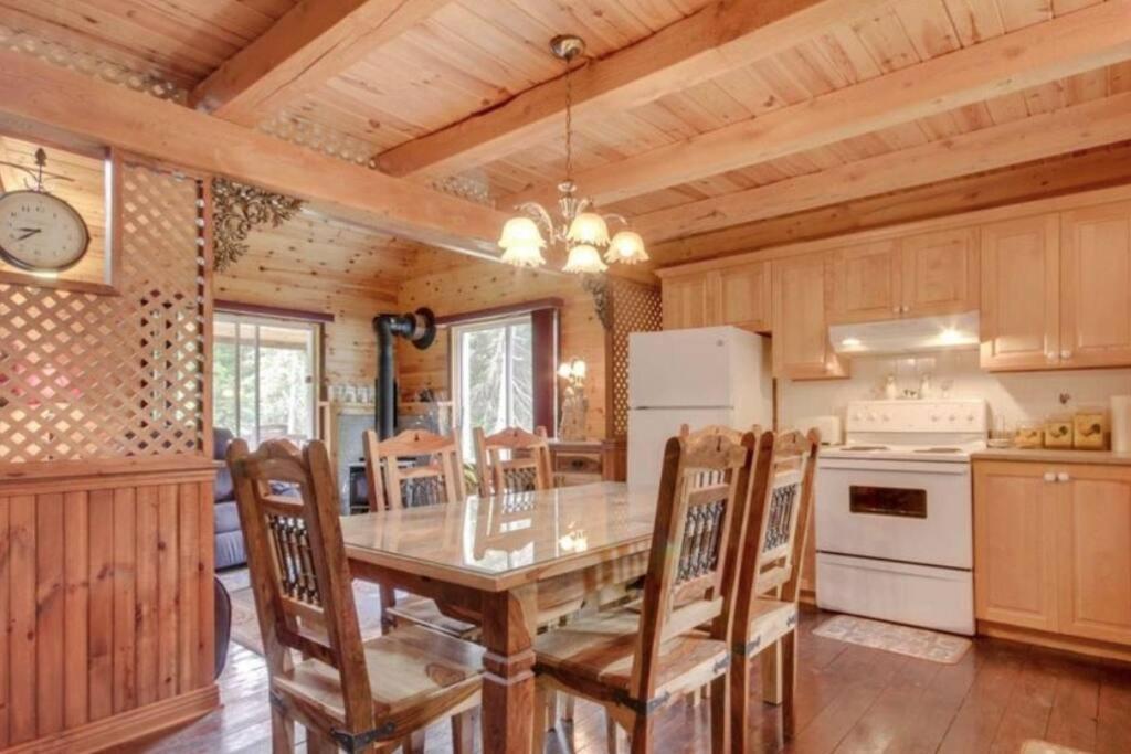 Chalet Riviere - Bord De Riviere - Romantique เซนต์ อเล็กซิส เด มองส์ ภายนอก รูปภาพ