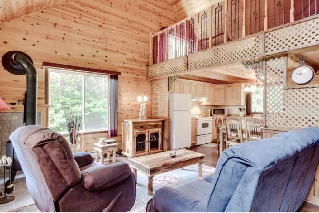 Chalet Riviere - Bord De Riviere - Romantique เซนต์ อเล็กซิส เด มองส์ ภายนอก รูปภาพ