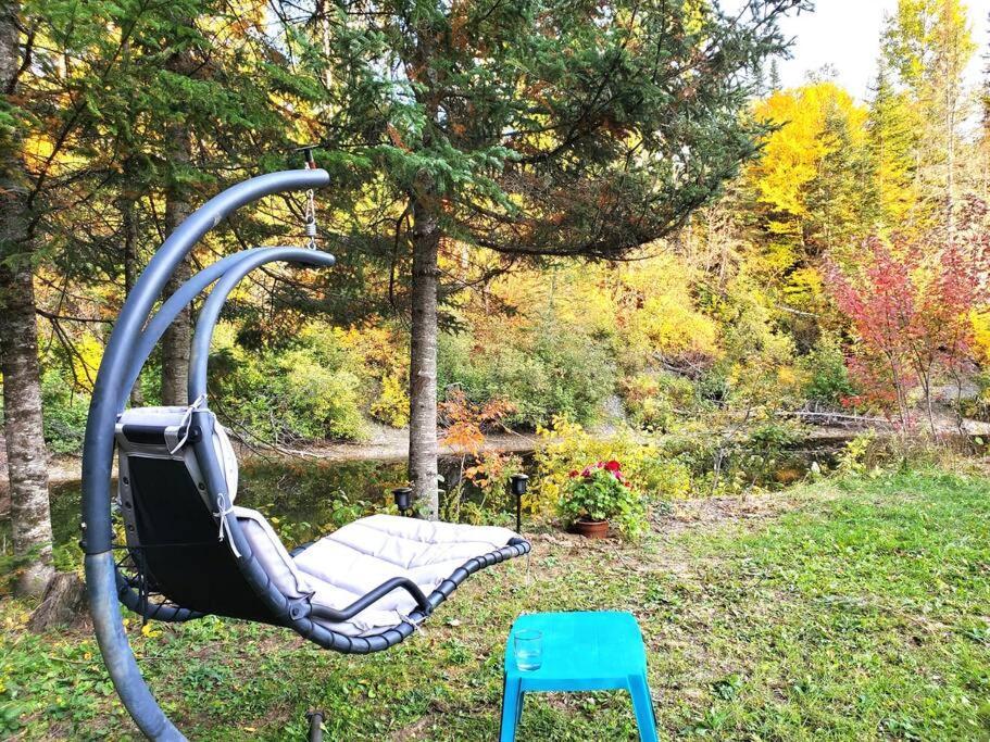 Chalet Riviere - Bord De Riviere - Romantique เซนต์ อเล็กซิส เด มองส์ ภายนอก รูปภาพ